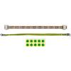 LANVIEW RAX141 Lanview by Logon 4 pcs. EARTHING CABLE FOR 10 EARTHING POINT SET RAX141