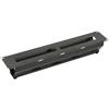 LANVIEW RAO425BL Lanview by Logon 2U 19" R TYPE CABLE MANAGEMENT PANEL WITH COVER BLACK