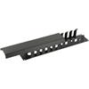 LANVIEW RAO405BL Lanview by Logon 2U 19" SLIDING COVER CABLE MANAGEMENT PANEL BLACK 19-2