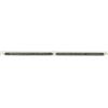 LANVIEW RAO215WH Lanview by Logon 1/2U 19" L BENT, BRUSHED CABLE ORGANIZER PANEL WHITE R