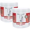 Krauterhof 2 Confezioni 500 ml di Balsamo Cavallo Rosso Gel Scaldante Tedesco