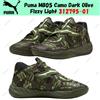 Puma MB05 Camo Dark Olive Fizzy Light 312795-01 taglia uomo
