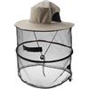 Cappello con Zanzariera, Secchio per Cappello con Protezione a Rete Nascosta