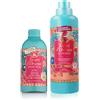 Tesori d'Oriente - Set Cura Bucato Ayurveda, Profumatore Bucato Lavatrice 250ml e Ammorbidente Lavatrice Concentrato 760ml, dalle Note di Amla e Patchouli, per Capi Morbidi e Profumati