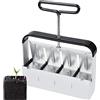 Yangers Manuale 4 Pz Suolo Block Maker Soil blocker Vassoi di semi