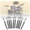 10Pcs Drum Tight Screw Universal Drums Accs Viti per kit di batteria facili