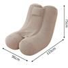 zencocco Poltrona Gonfiabile Relax Antiribaltamento Resistente fresco traspirante + pompa