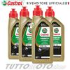 CASTROL 4 LT LITRI OLIO MOTORE CASTROL POWER 1 RACING 10W40 MOTO SCOOTER 4T SINTETICO