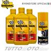 BARDAHL 3 LT LITRI OLIO MOTORE 4T BARDAHL XTC C60 10W40 MOTO SCOOTER SINTETICO+GRASSO