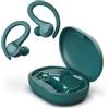 JLab Go Sport + auricolari wireless microfono Bluetooth 35h verde acqua ganci...