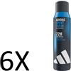 Adidas (6) ADIDAS SPORT FRESH DEO SPRAY UOMO 6X150ML ANTITRASPIRANTE SPEDIZIONE GRAT...