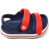 Crocs sandal crocband cruiser 209424 4OT sandalo mare blu navy Rosso per bambino