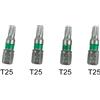 N/A T6T40 Set punte cacciavite gambo esadecimale per vari strumenti e applicazioni