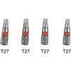 N/A T6T40 Set punte cacciavite gambo esadecimale per vari strumenti e applicazioni