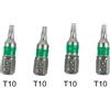 N/A T6T40 Set punte cacciavite gambo esadecimale per vari strumenti e applicazioni