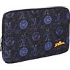 safta SPIDERMAN ATTACK - Custodia per laptop da 15,6, zaino ideale per bambini di diverse età, confortevole e versatile, qualità e resistenza, 39,5 x 3,5 x 27,5 cm, Nero, M, Casual