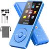 Ruizu Lettore MP3 da 64GB con Bluetooth 5.3 ultraleggero (30 grammi) fino a 80 ore di
