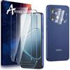 Anoowkoa 2+2 Pezzi Vetro Temperato per OPPO A6 Pro 4G/5G Fotocamera Pellicola