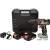 KOMBO Trapano Avvitatore Cordless 20V con 2 Batterie Litio 1300mAh e Valigetta 2