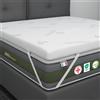 Materassi Russo Topper una piazza e mezza 120x190 in Memory Foam ad Alta Densità 8 cm Correttore