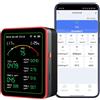 SENCKIT Monitor di qualità dell aria WiFi 15 in 1 rilevatore di qualità dell aria rileva