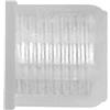 RIEGLER Dado zigrinato, M14 x 1,5, per tubo 6/8 mm, pressione di lavoro max. 10 bar (20 °C) / max. 1 bar (170°C), PFA