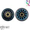 FENIXX Set 8 Ruote FERRARI SD35 Ø57 + 16 CUSCINETTI ABEC7 Pattinaggio Artistico Parquet
