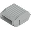 WAGO Gelbox, Contenitore in gel, per cavi di giunzione, con gel, 221, 2x73 Series, connettori max. 4 mm², senza connettori di giunzione, misura 1, grigio, 207-1331 (4 pezzi)