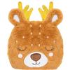 Plic Borsa dell'acqua calda 2 in 1 - Peluche piatto a forma di bambino e bambino, azione calda e fredda - Borsa dell'acqua calda a microonde - Perle di ceramica - Adatto a tutte le età - PLIC Horizane