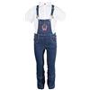 HKM Little Sister HKM Salopette per Adulti Santa Fe Alos 6100 Jeans Blu 134 Pantaloni 6100 Blu Jeans 134