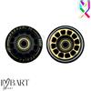 FENIXX Set 8 Ruote FERRARI SD80 Ø57 + 16 Cuscinetti ABEC7 Pattinaggio Artistico Rugose