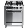 Lofra Cucina gas 5 zone Forno a Gas MAXIMA M76GV C Inox Classe A (70x60x90,5cm)