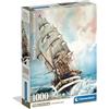 Clementoni Puzzle 1000 Pezzi per Adulti e Ragazzi Collection Tema Amerigo Vespucci Compact