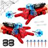 LIDEYE Set di 2 Launcher Glove Guanti Launcher per Giochi Glove Spara Ragnatele Cosplay