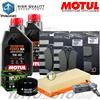 Motul - Hiflo - NGK - Braking Tagliando GILERA Nexus 500 2003-2011 Kit Olio Motul Scooter 5W40 100% Sintetico