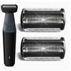 Berlamb Testina di ricambio compatibile con rasoio Philips Bodygroom serie 7000,