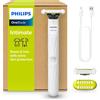 PHILIPS OneBlade Intimate progettato per la cura dei peli pubici rifinire e radere con