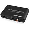 SOUTHSKY 192KHz DAC Convertitore Audio Digitale a Analogico L/R Estrattore Audio HDMI ARC