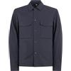 DUNO - Field jacket blu Artemis in tessuto tecnico con tasche sul petto per uomo