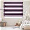 Blindecor Lira tenda a rullo giorno e notte, colore Viola, tenda per interni 160 x 180 cm (Larghezza x Altezza) | Dimensioni del tessuto 157 x 175 cm. Eleganti tende giorno e notte