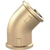 RIEGLER WST12MS45II - Raccordo a gomito a 45°, per interno/interno, filettatura G 1/2, pressione operativa 16 bar