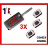 Cover Chiave Per Peugeot 107 207 307 308 Sw 407 607 807 3008 5008 Partner Expert