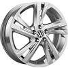 Volkswagen Valencia Cerchio in Lega, Alluminio/Magnesio/Silicio, Grigio Metallizzato, 6,5J x 17, Invernale, 17 Pollici, PCD 100/5, ET 39mm, 205/55 R17