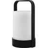Lumisky Lampada altoparlante bluetooth senza fili LED bianco/multicolore dimmerabile NINA PLAY H22cm con telecomando