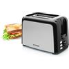HYUNDAI ELECTRONICS HYUNDAI Tostapane TO304 I 750 W I 2 fette I 7 livelli I cassetto raccoglibriciole I funzione stop, tostatura uniforme