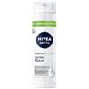 NIVEA MEN Sensitive Recovery Schiuma da Barba 200 ml, Shaving foam anti-irritazioni e micro-tagli per la rasatura della pelle sensibile, Skincare uomo con Camomilla ed Estratti Vegetali, Senza alcool