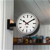 DULTON Orologio da Parete Movimento a Spazzata Orologio a Colonna OROLOGIO A ...