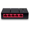 MS105G Switch Ethernet 5 Porte Gigabit, Sdoppiatore Ethernet, Auto-Negotiation,
