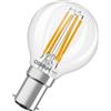 OSRAM Lampada LED Star Globe P40 Filament, 2700 K bianco caldo, 3,4 W, B15d, tr