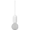 OSRAM Vintage 1906® Pendulum ROUND PLASTER E27, bianco, max. 25W (LED 15W), atta